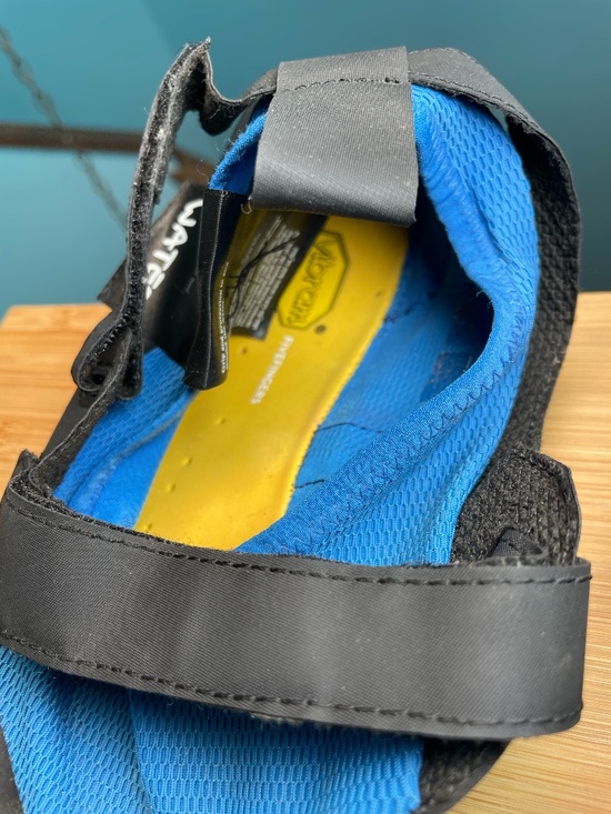 Vibram FiveFingers V-Aqua Blue Black Water Shoes 19M7301 49 13-14 EUC! main image 9
